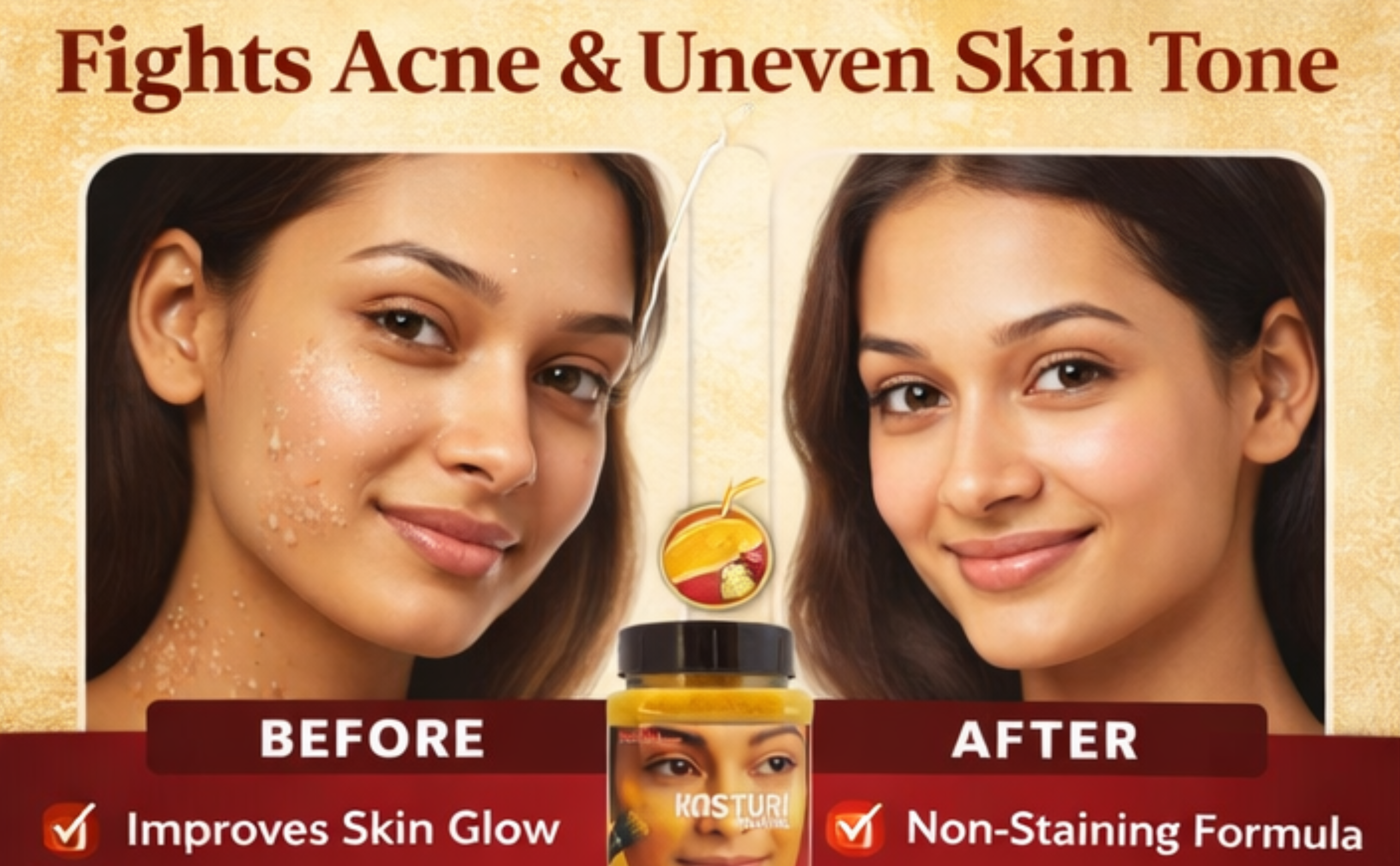 Rishwa Ayur Kasturi Manjal 100gm