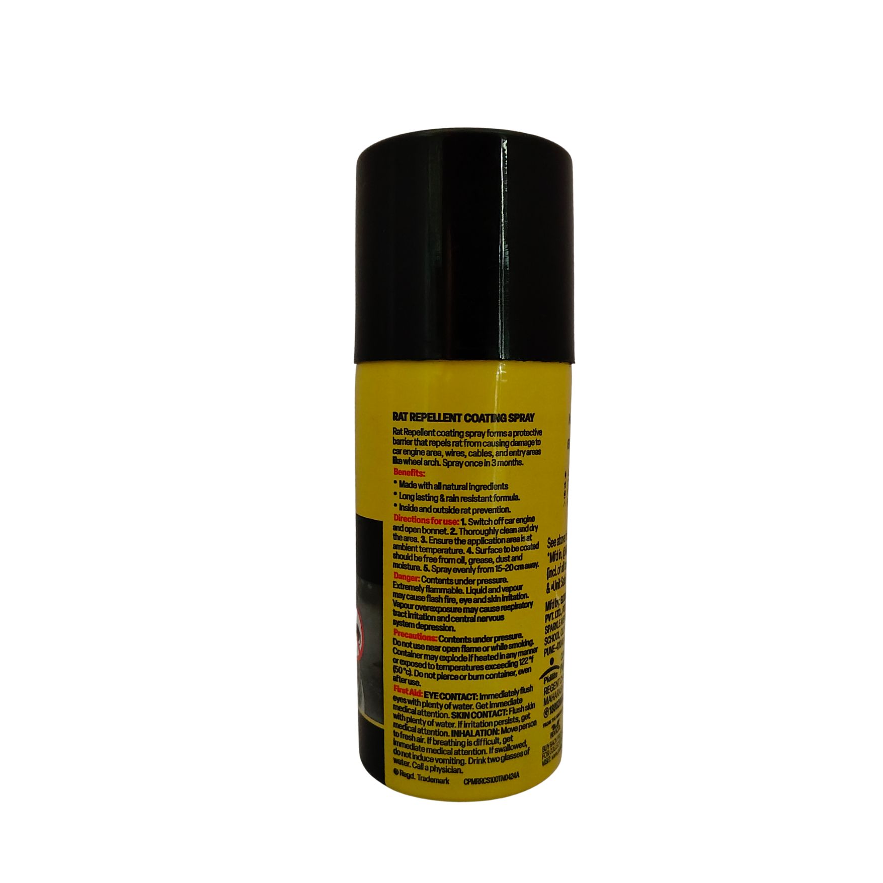 Moto Max Rat Repellent Coating Spray 100 ML