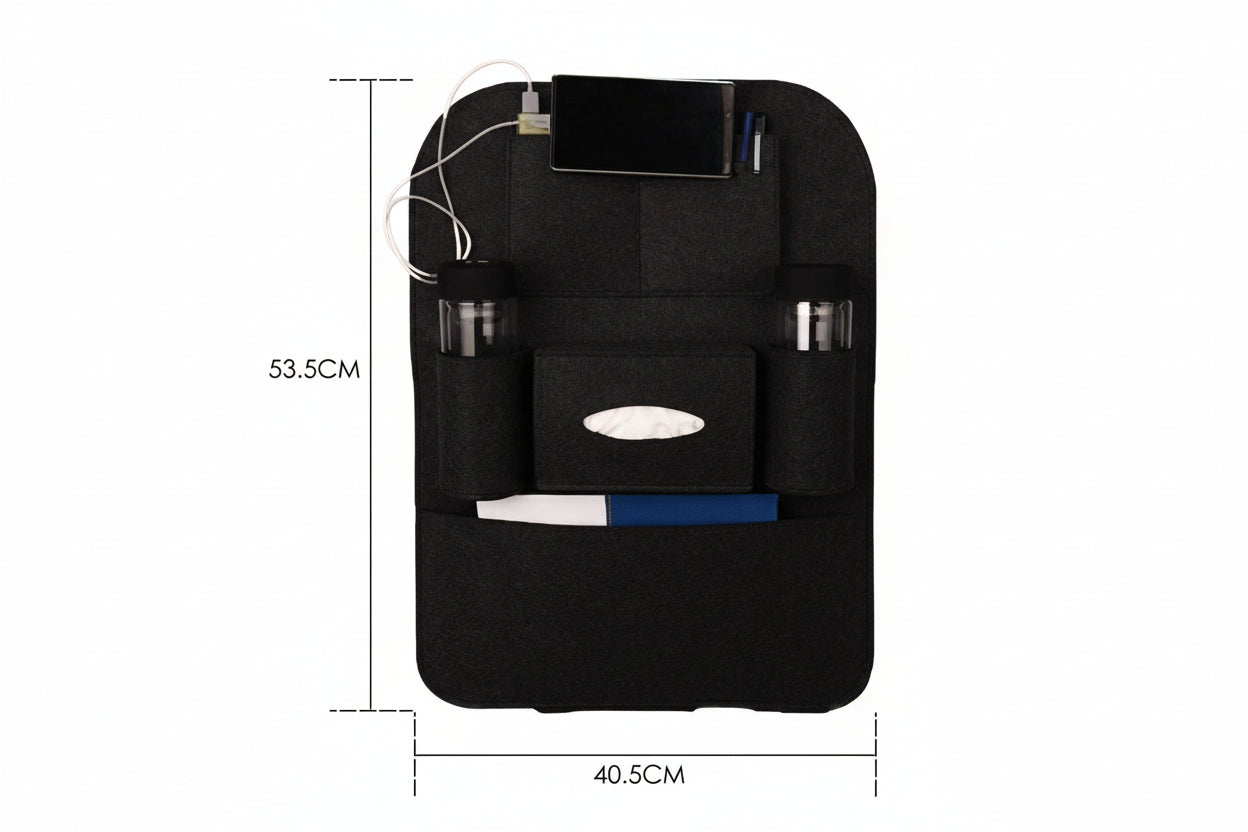 Car Back Seat Storage Organizer PACK of 2