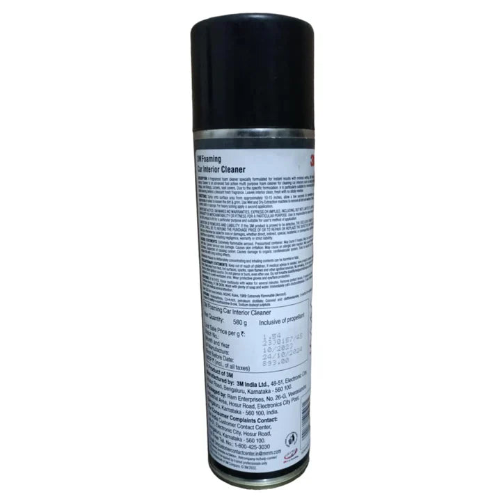3M Foaming Car Interior Cleaner 580g