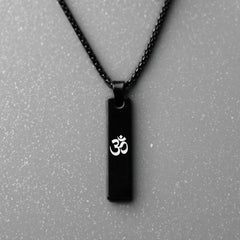 Spiritual Om Pendant Necklaces for Men